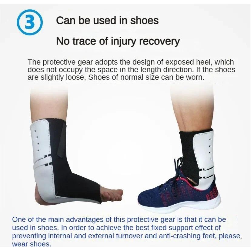Drop Foot Orthosis Adjustable Left Right Ankle Sprain Orthosis ...