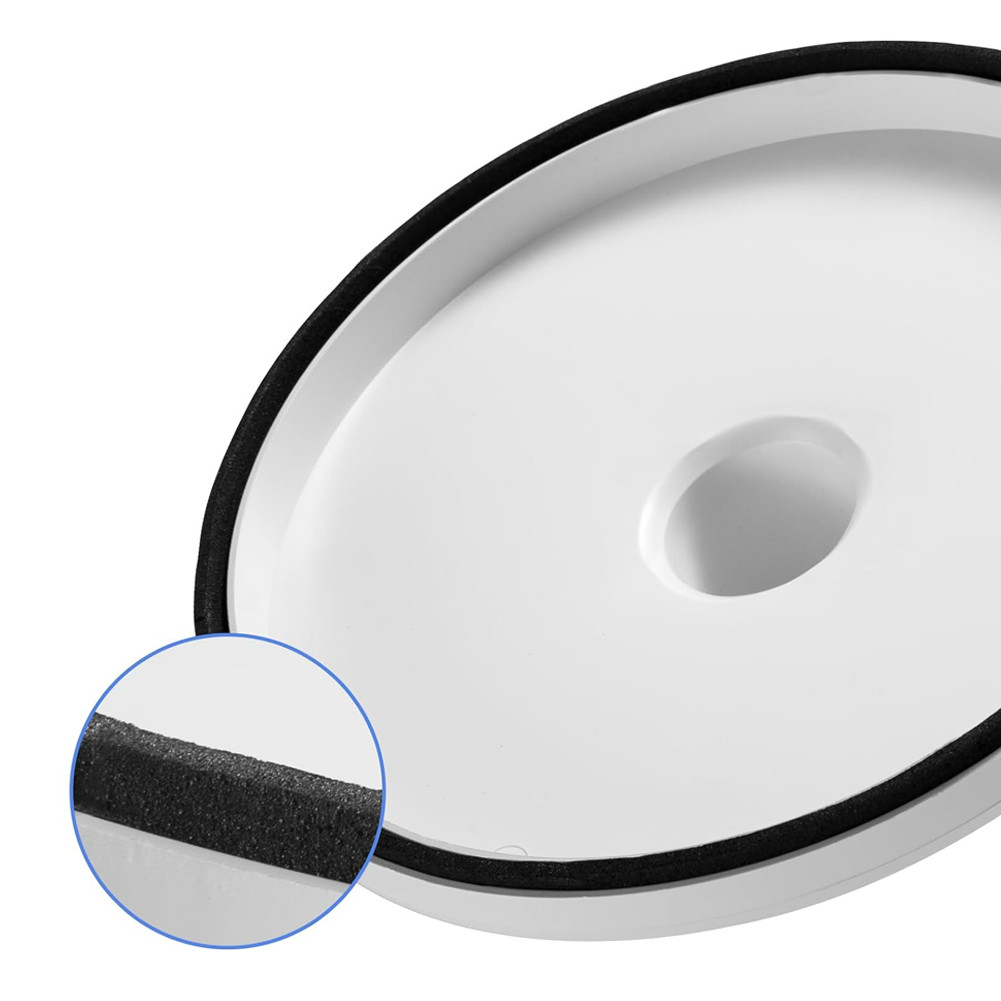 Skimmer Vacuum Hose Adapter Plate Replacement PVC Pool Vac Skimmer