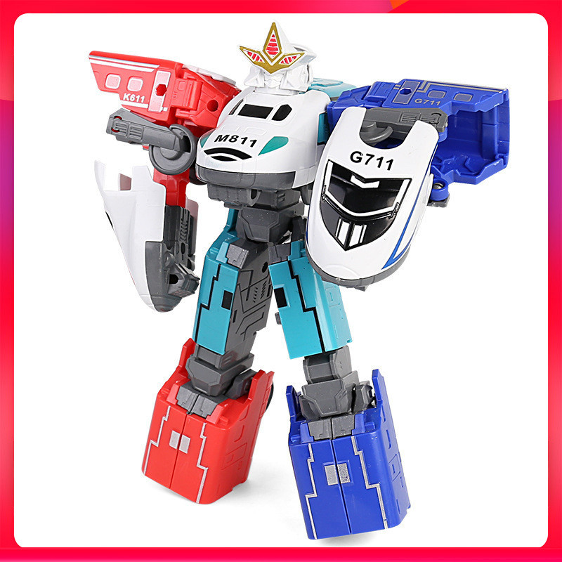 Robot Deformation Robot Deformation Toy Iron Train Three in One ...