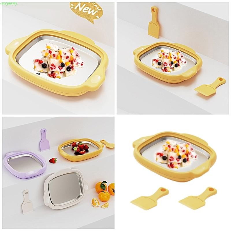 cucryaa Sweet Spots Instant Cold Plate for Making Rolled Ice Cream Soft