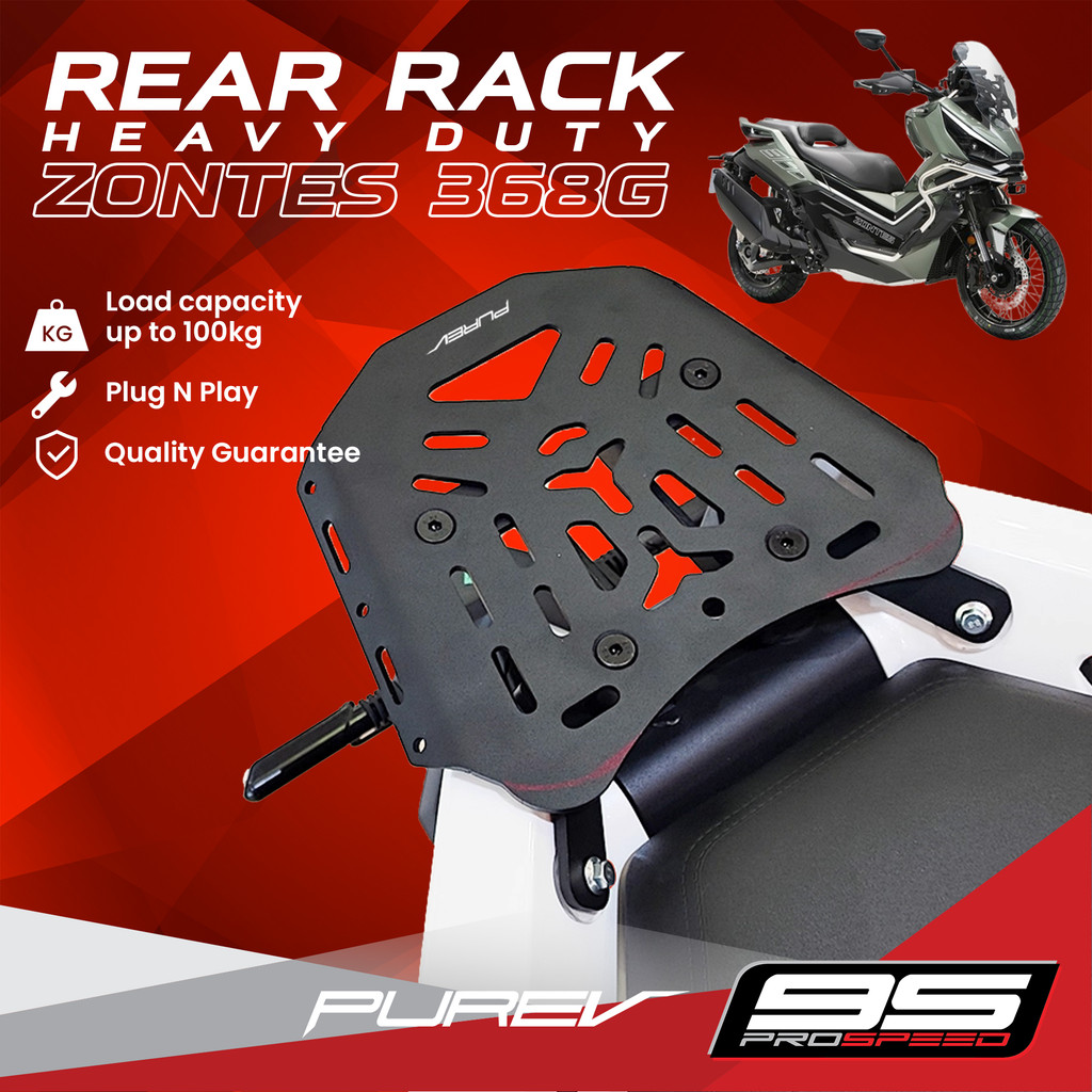 Zontes 368G PUREV Rear Rack | Shopee Malaysia