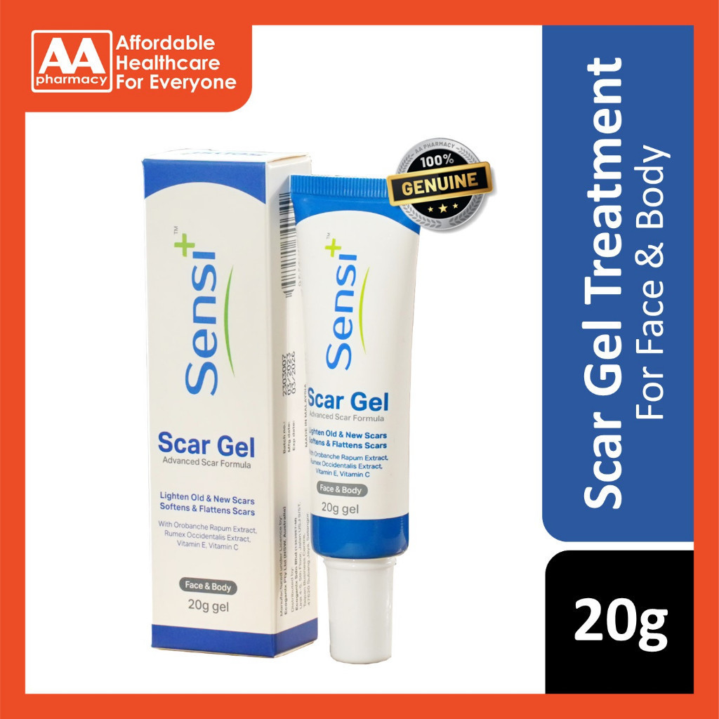 Sensi+ Scar Gel Treatment 20g | Shopee Malaysia