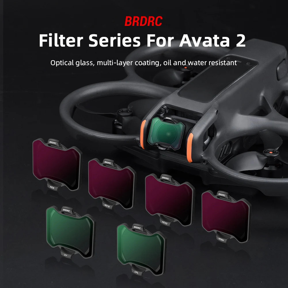 Avata 2 ND Filters Set Optical Glass Lens for DJI Avata 2 UV/CPL/ND 8 ...