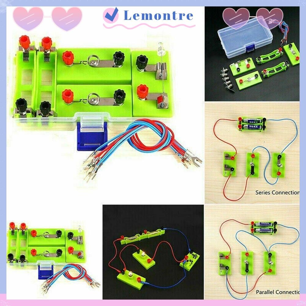 LEMONTRE Electric Circuit Experiment Science Toys DIY STEM Experiment ...