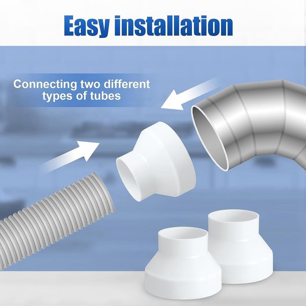 Vevor Dust Collection Hose 2.5 x 20' Flexible Clear PVC New Vevor Dust Collection Hose 2.5 x 20' Flexible Clear PVC New