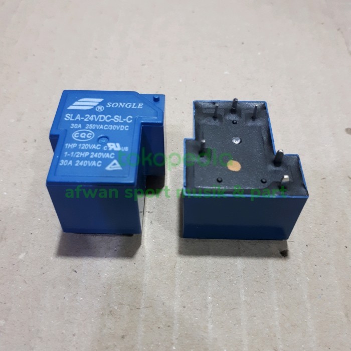 Relay Frog/Songle 24 Volt Dc original 6pin. | Shopee Malaysia
