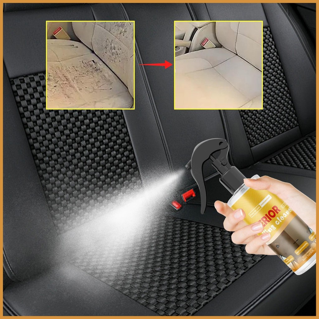 Car Fabric Seat Cleaner Car Interior Roof Stain Removal 100ml Fabric