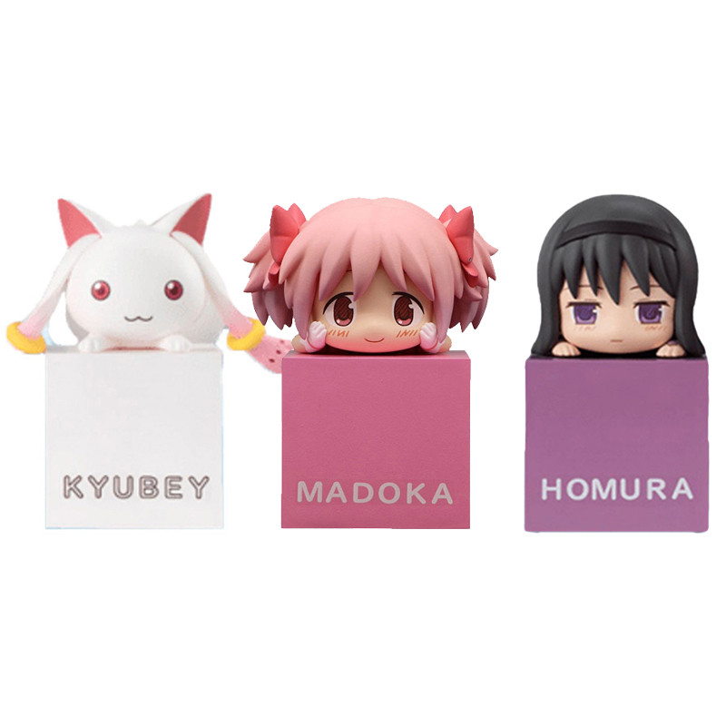 Puella Magi Madoka Magica Kaname Madoka Incubator Akemi Homura Action