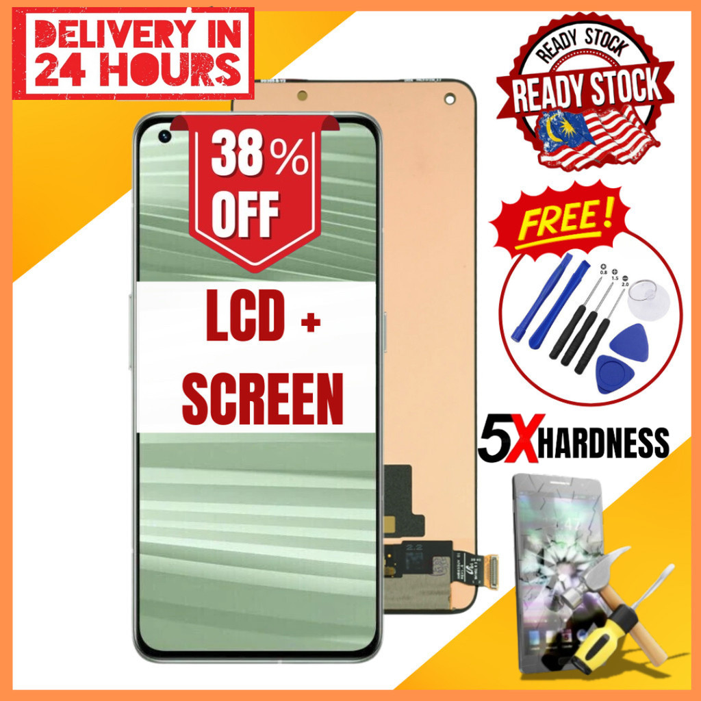 LCD Compatible With Realme GT3 GT Neo 2 5G GT Master GT2 Pro Touch ...