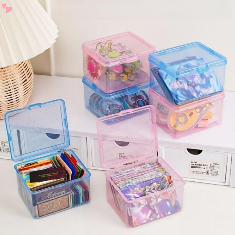 Clear Deck Card Storage Boxes - Collectible Trading Card Cases, Holders ...