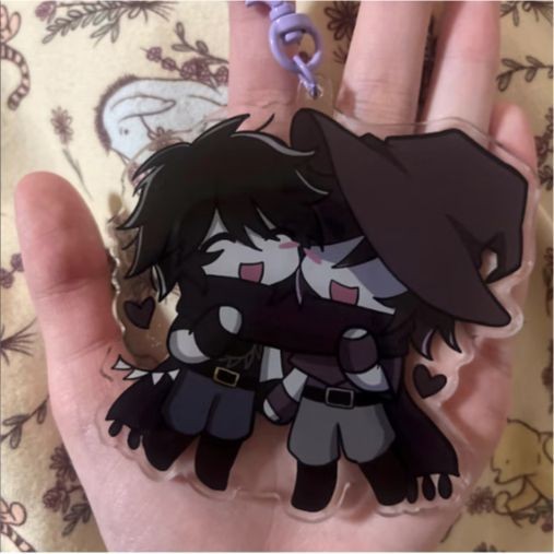 PREORDERS Keychain- forsaken Azuretime 3.5” keychains Wrightvinh ...