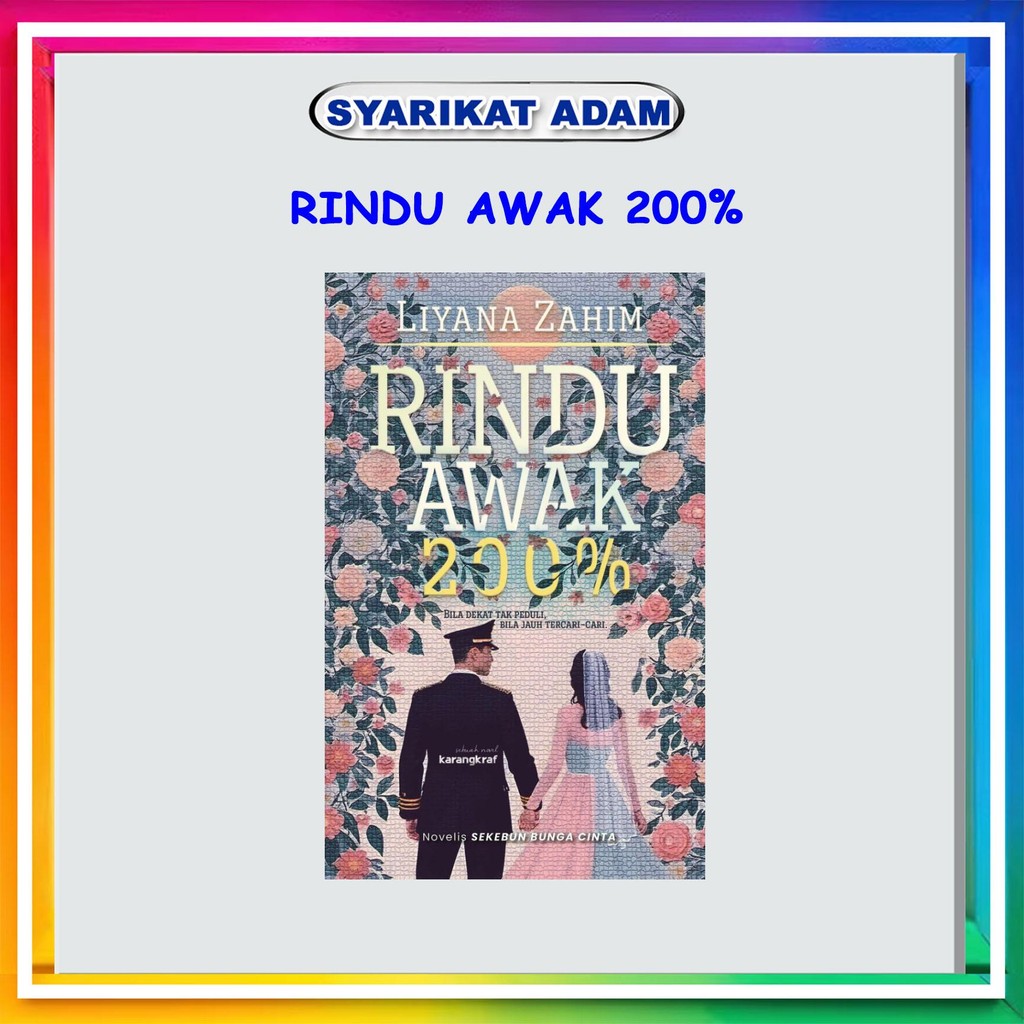 [ADM] NOVEL RINDU AWAK 200% | Shopee Malaysia