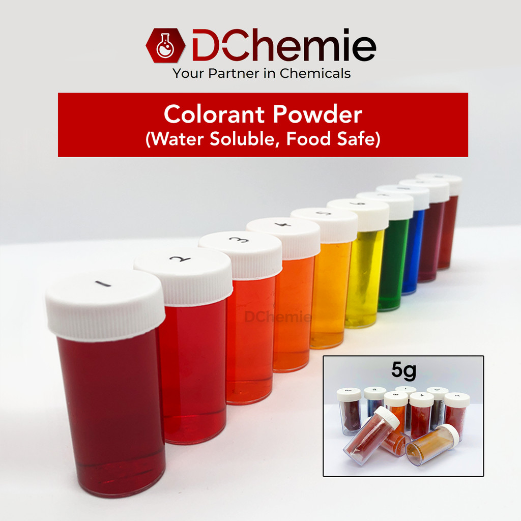 Colorant Dye Water Soluble, Food Grade | Shopee Malaysia