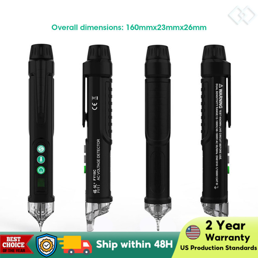 AC Voltage Electric Compact Pen Current Testing Pen Circuit Breaker ...