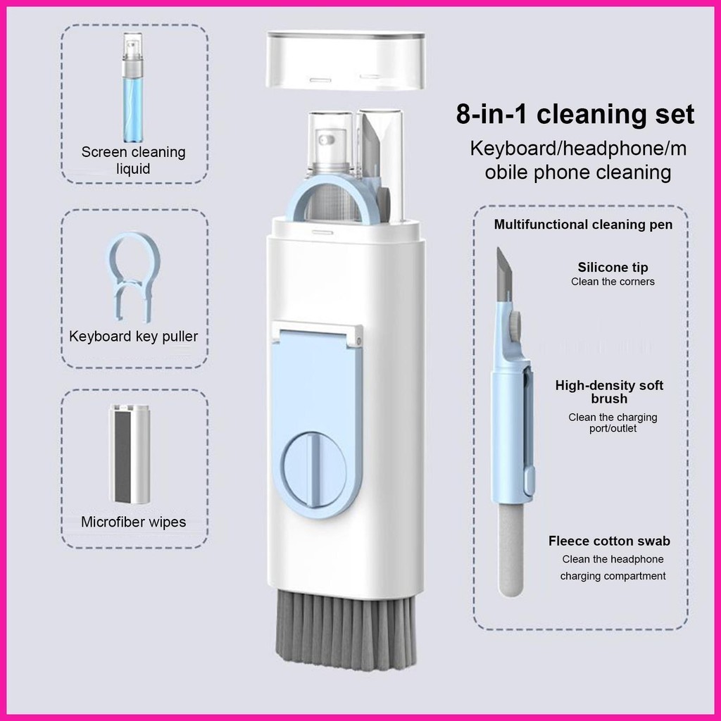 Electronic Cleaner Kit 8 In 1 Cleaning Kit For Electronics Multi