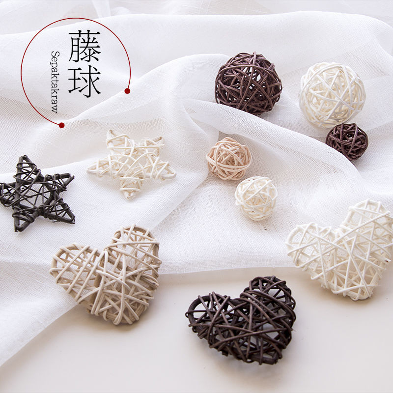 Small Fresh Primary Color Takraw Ball Ornaments Photography Posing ...