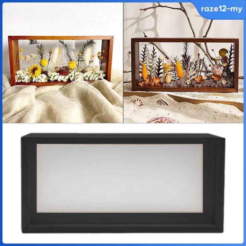 [RazecaMY] Photo Frame DIY Gifts DIY Display Box for Display Dried ...