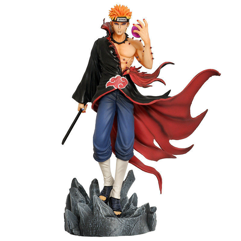 22.5cm Classic Naruto Pain Figurine Gk Action Figures Model PVC Statue ...