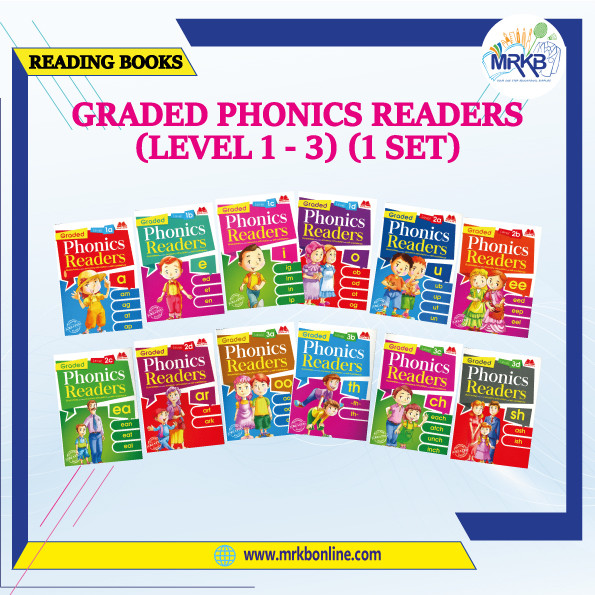 Graded Phonics Readers Level 1 2 1 Set Shopee Malaysia