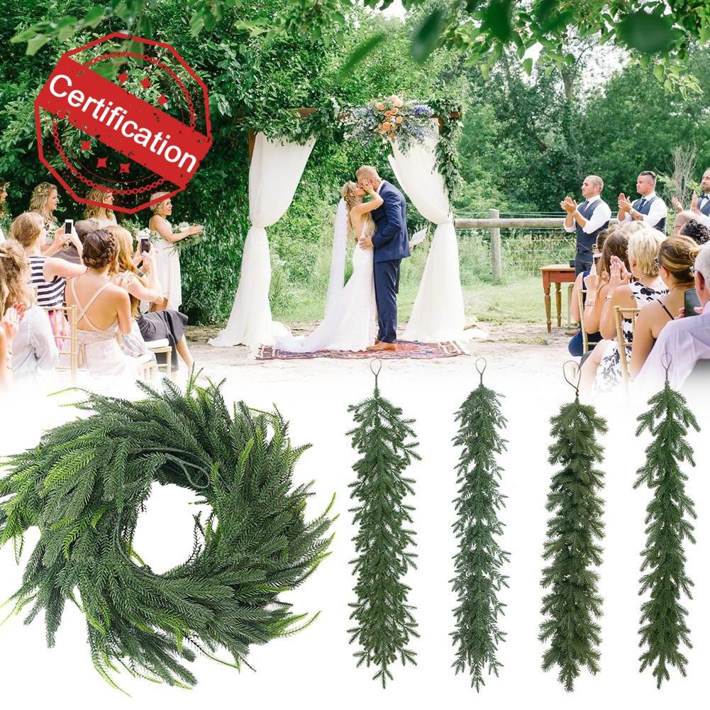Authentic Realistic Pine Garland Decoration Christmas Pe Garland Pine ...