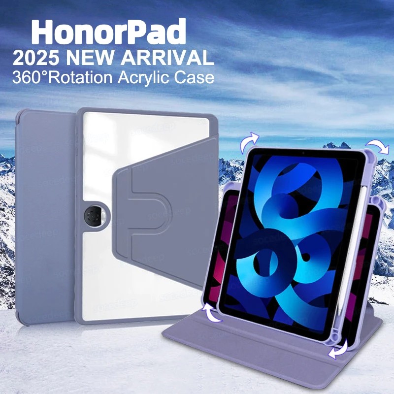 Pixfab Custodia In Silicone Trasparente Per Honor Pad: Sottile E Antiscivolo Per Honor Pad 9, Pad 8, Pad X8, X9, Magic Pad 2, V9, X8A