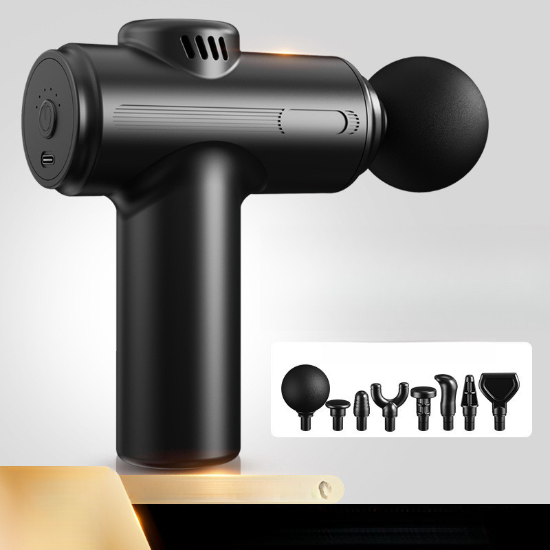 Fascia Gun Muscle Relaxation Massager Neck Mask Gun Relax Musclesback ...