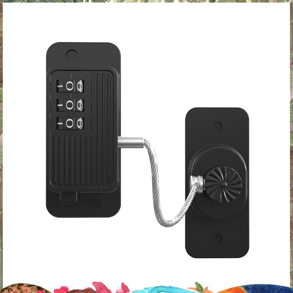 Fridge Lock, Refrigerator Lock, Keyless One-Click Access, Customizable ...