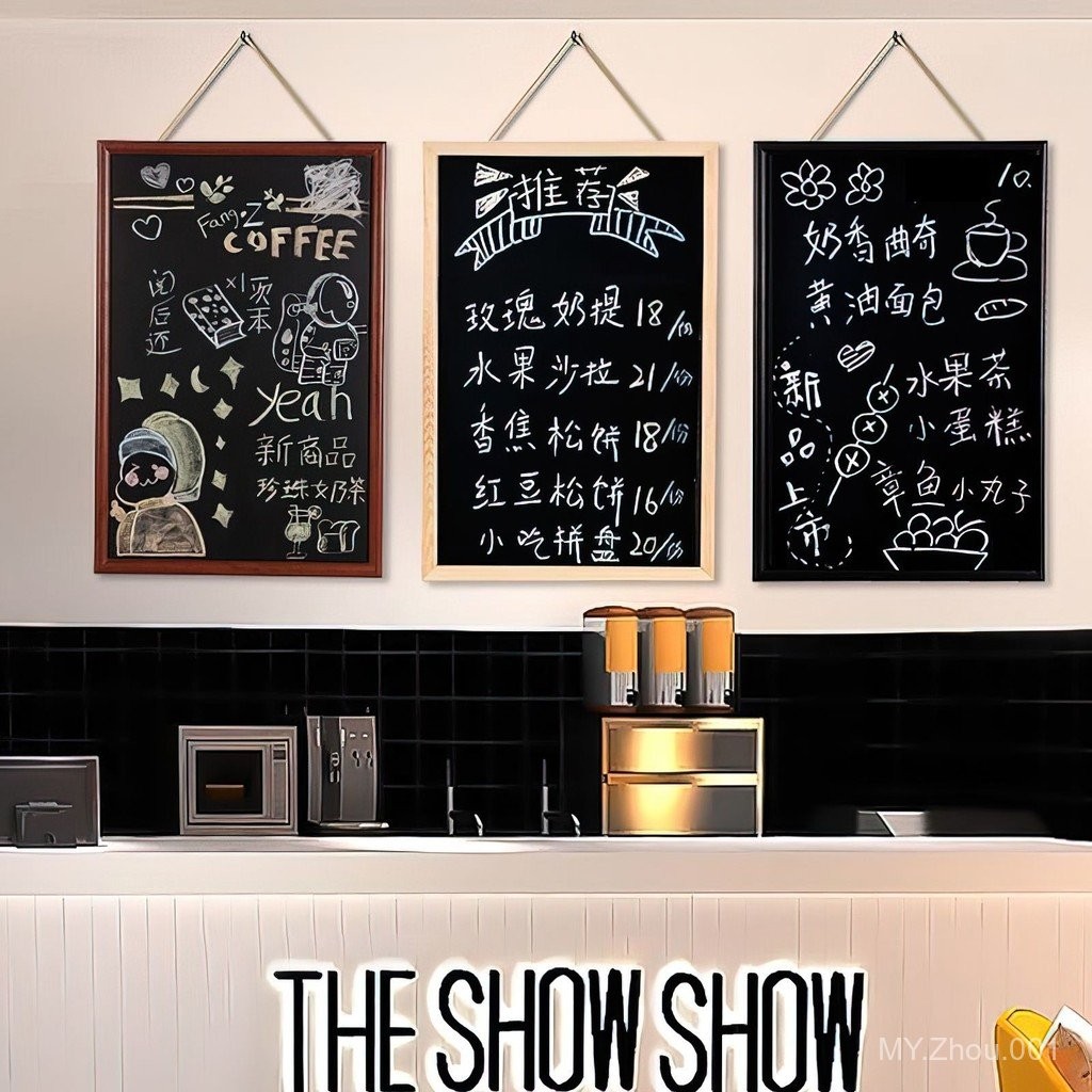 Handwritten Menu Blackboard Wall-Mounted Hotel Shop Stall Billboard ...