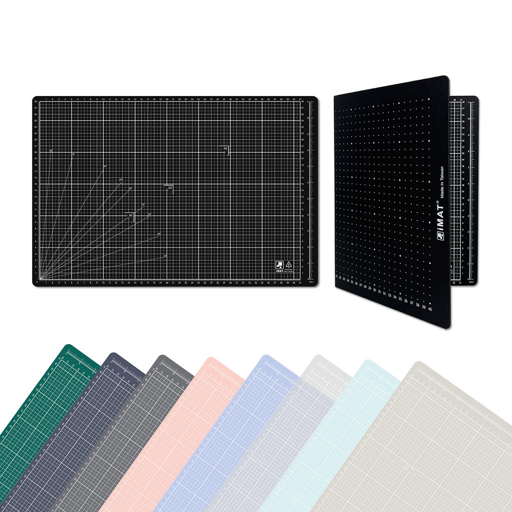 iMAT Flip Cutting Mat Note_ A3, Foldable, Ideal for Crafts, Paper ...