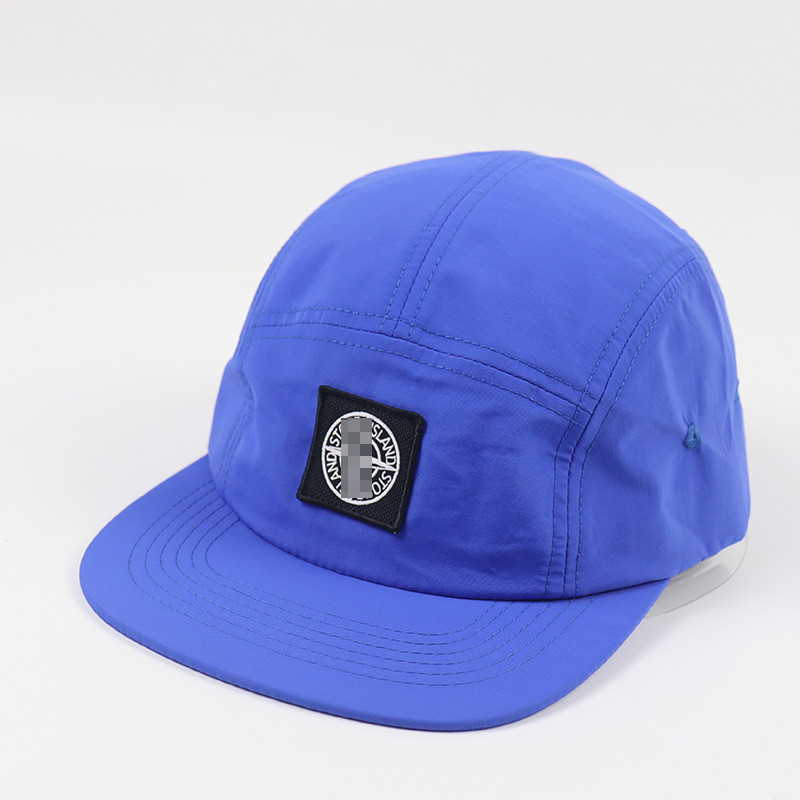 stone island cap Quick Drying Five Panel Flat Brim Baseball Cap