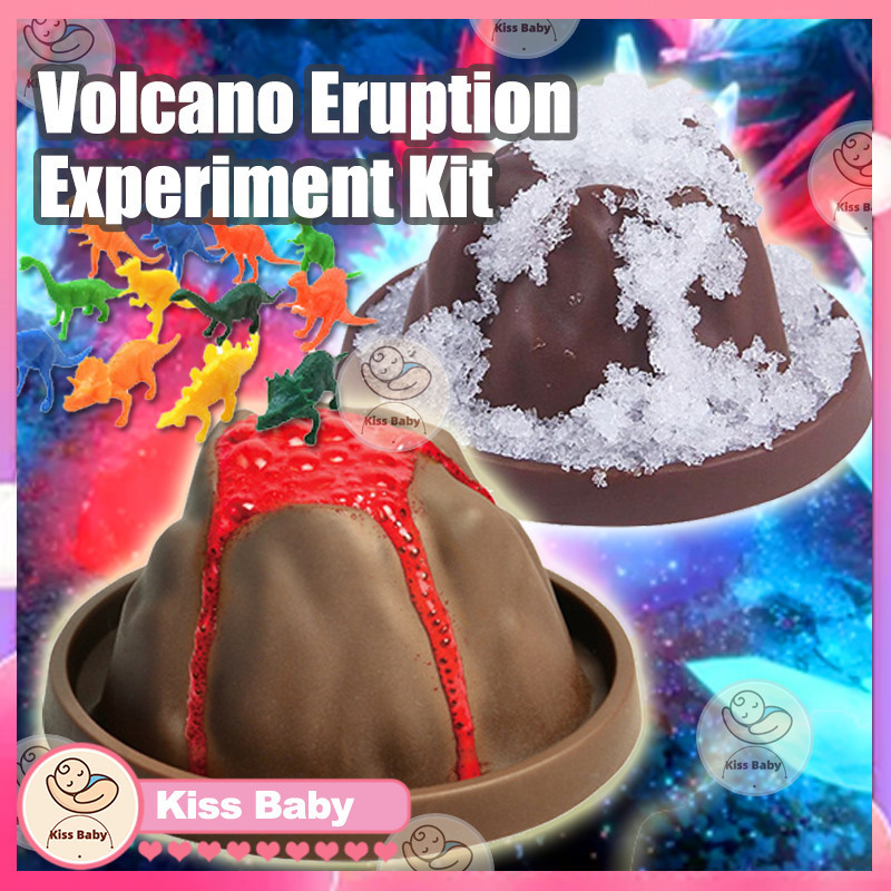 Science Experiment Educational Toys Volcano eruption Crystal Growing ...