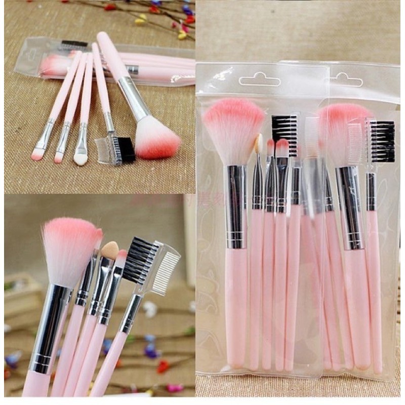 5pcs set makeup tool mini set brush makeup beauty brush | Shopee Malaysia