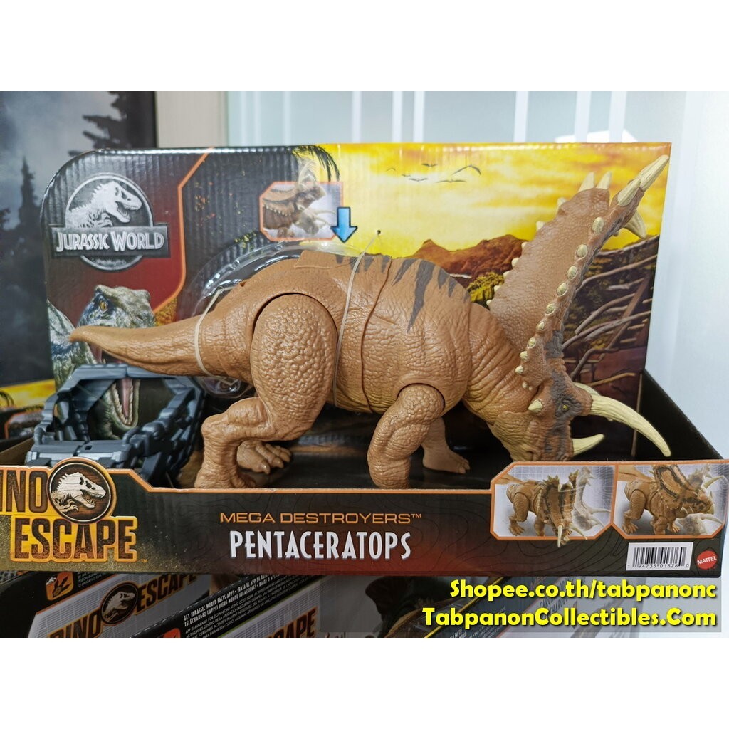 JURASSIC WORLD CAMP Cretaceous Mega Destroyers Pentaceratops Dinosaur
