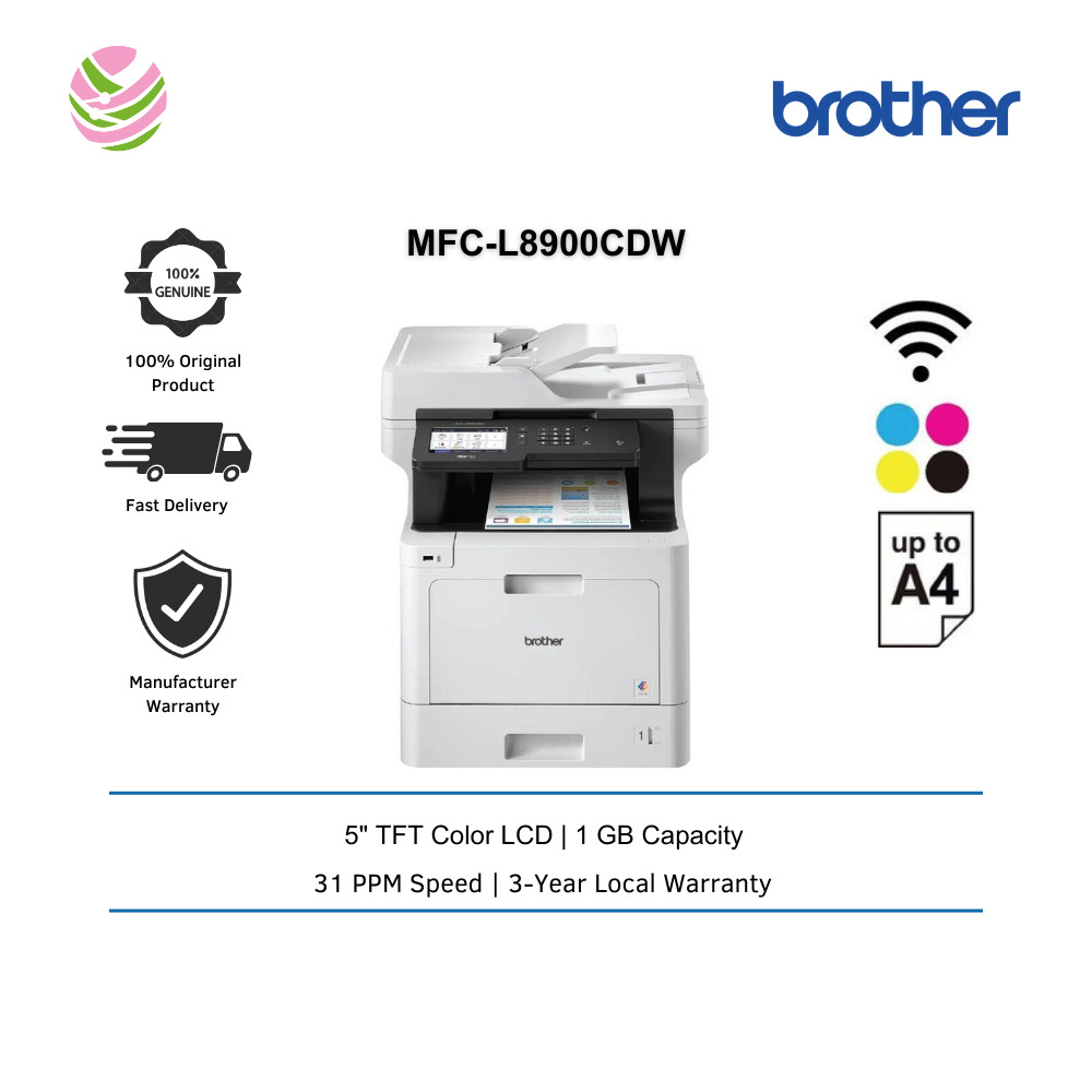Brother Color Laser Printer Multi-Function Centre with Automatic 2 ...