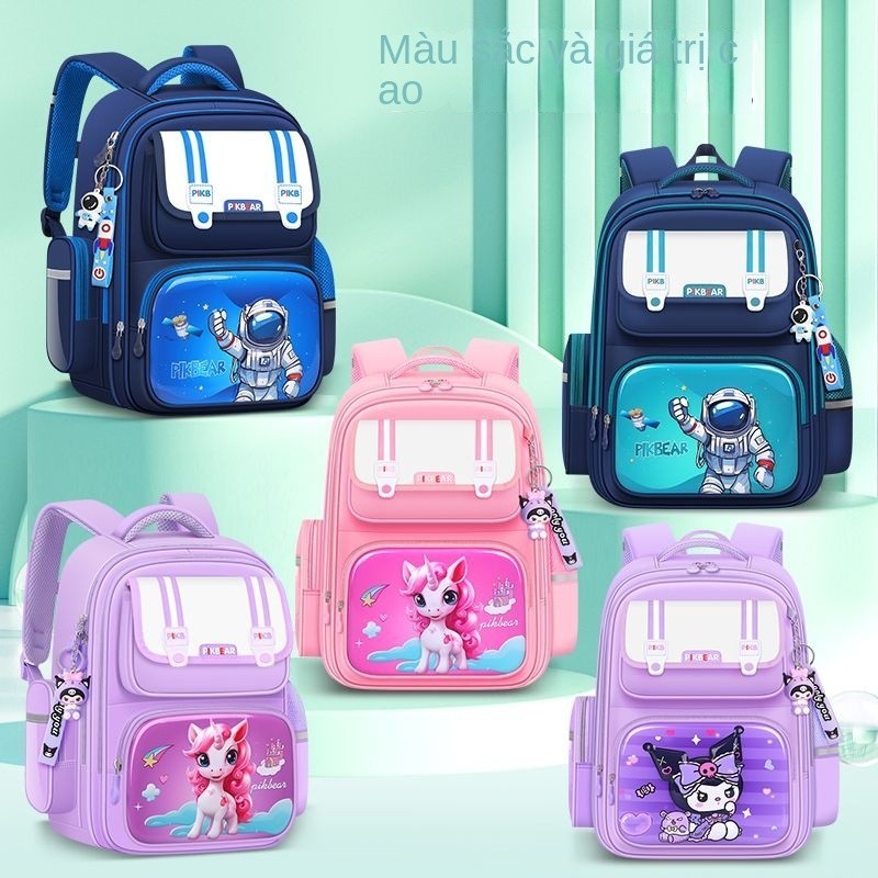 Cartoon Kuromi Astronaut Backpack for Children Grade 1 and 2 Anti ...