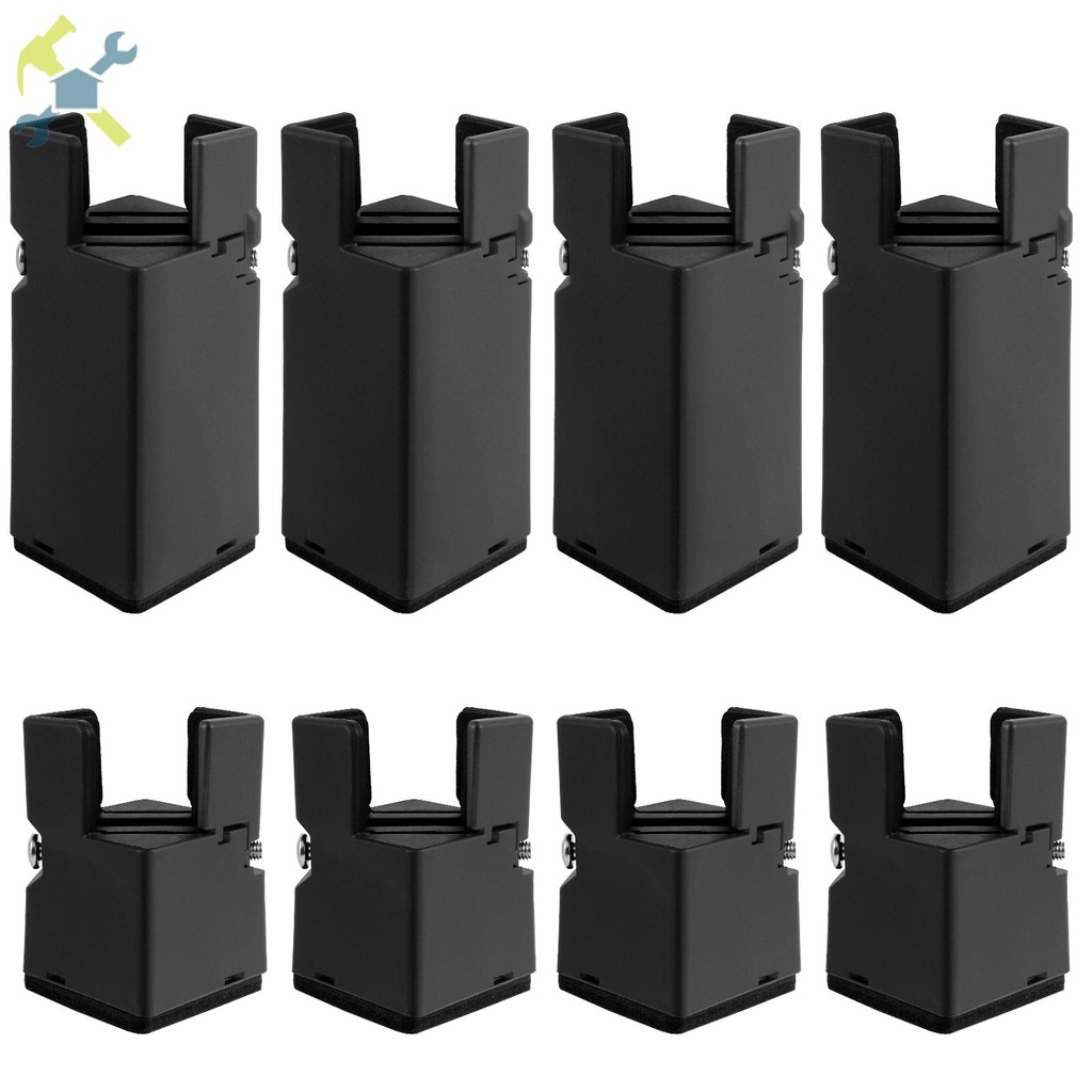 4Pcs Adjustable Chair Riser Bed Furniture Riser Heavy Duty Desk Couch ...