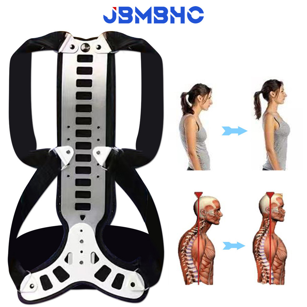 Adjustable Back Support Posture Corrector Back Fix Straighten Belt with ...
