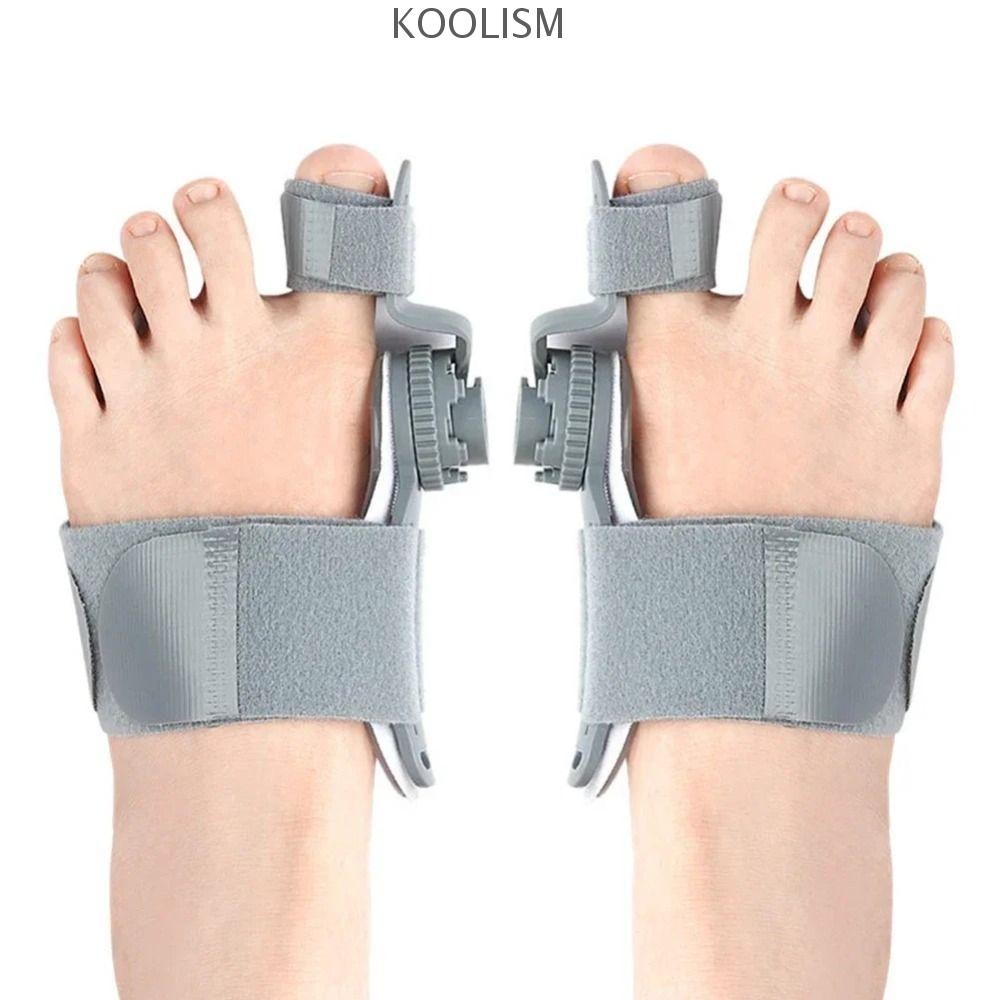KOOLISM Big Toe Straightener, Rotatable Bunion Splint Bunion Corrector ...