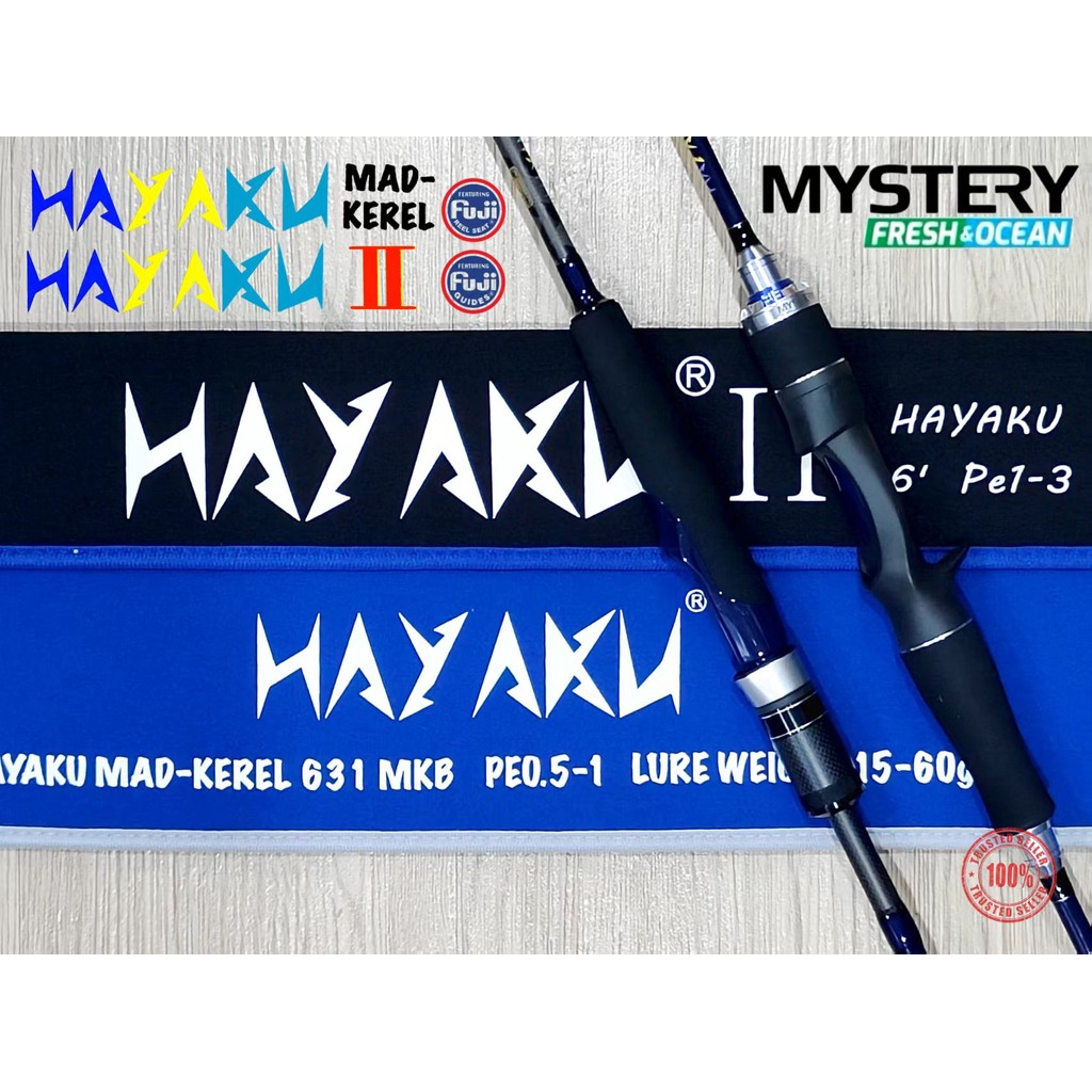 JORAN PANCING MYSTERY HAYAKU MAD KEREL / HAYAKU II SPINNING ...
