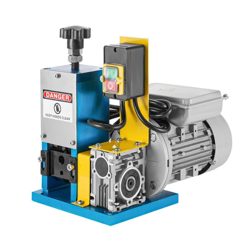 Electric Powered Wire Stripping Machine Automatic Cable Stripper Metal ...