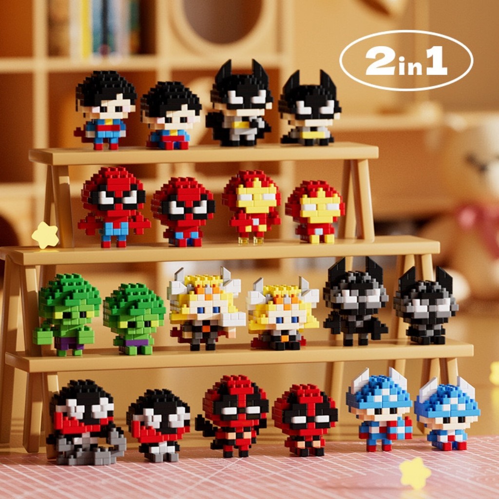 Marvel Minifigure Building Block Gifts for Children Mini Blocks ...