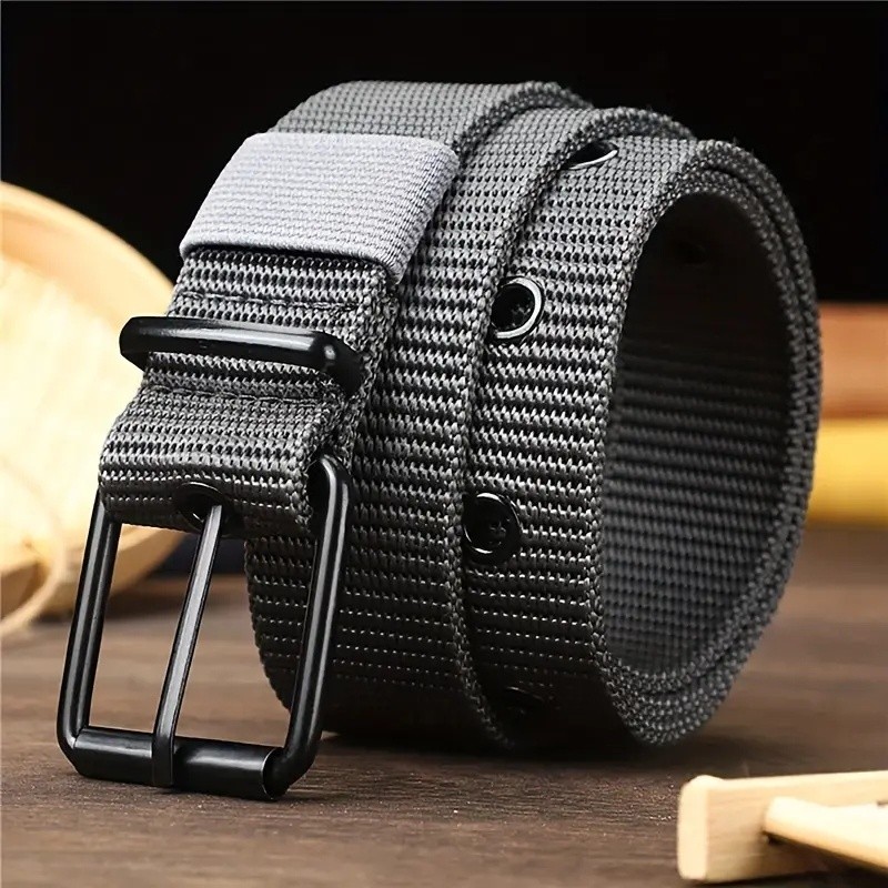 New Canvas Belt Men Tactical Belts Selling Men's Outdoor Sport Simple ...