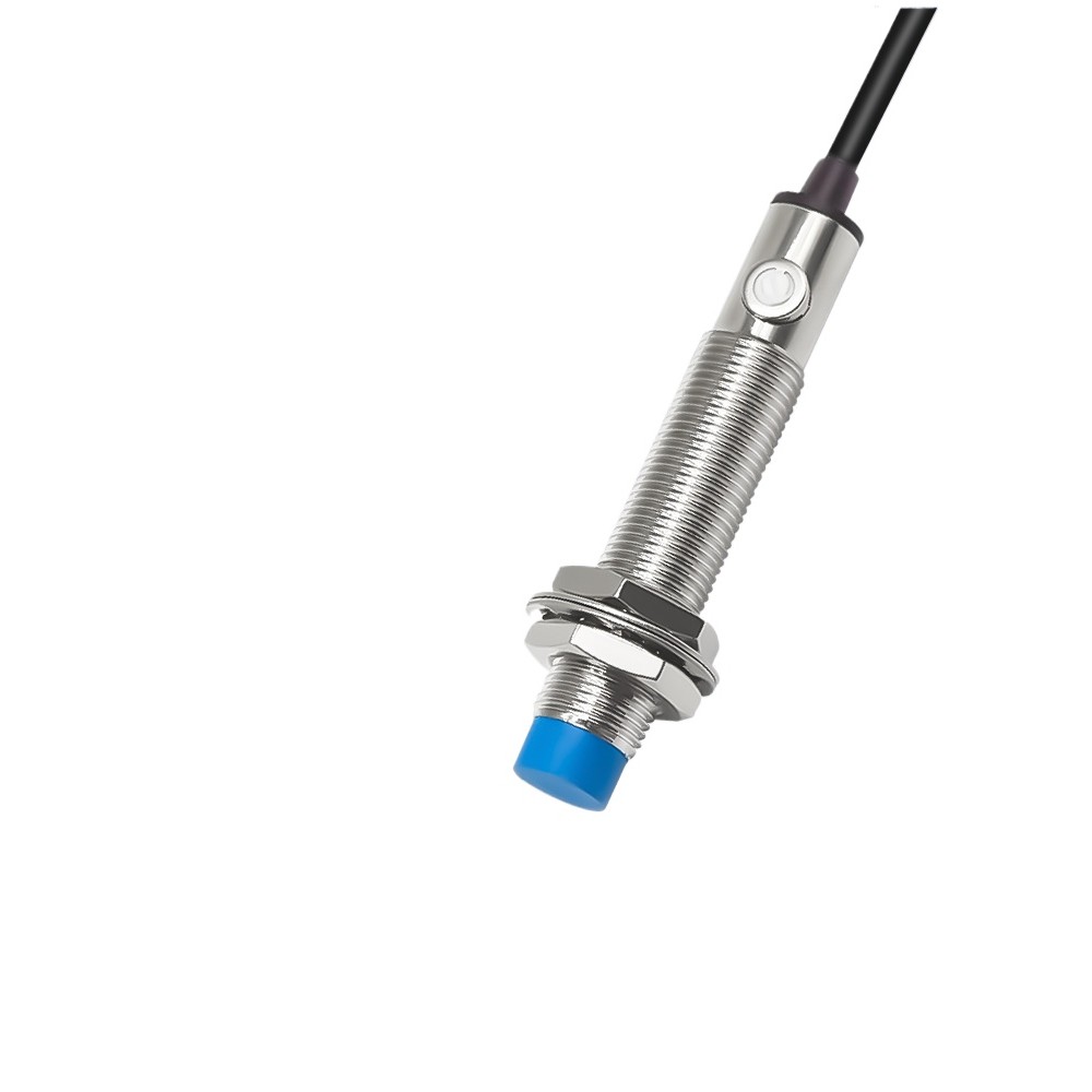 Capacitive Proximity Sensor Heschen M12 Switch Non-Shield Type LJC12A3-5-Z/AX Detector 1-5mm 10-30VDC 200mA NPN Normally Closed(NC) 3 Wire Proximity Switch