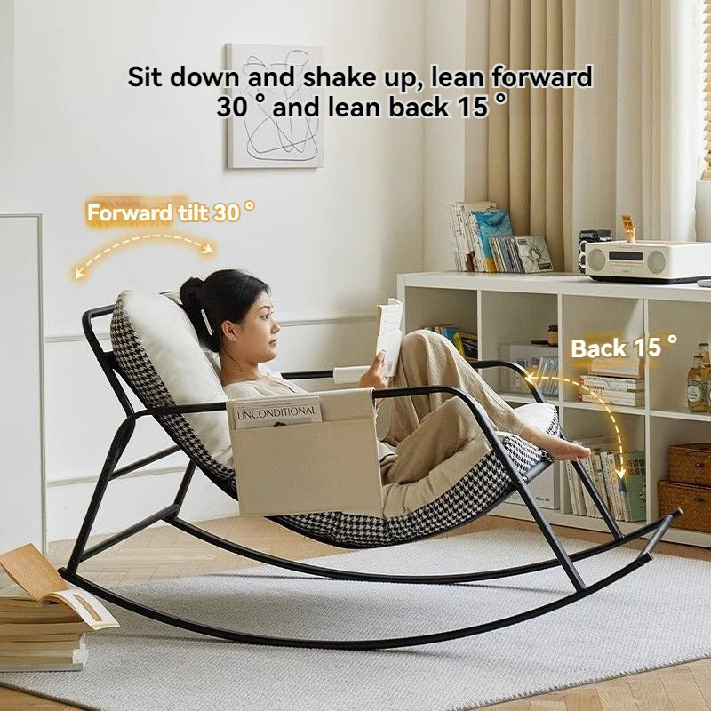 HM Premium Nordic Rocking Sofa Recliner Sofa Rocking Chair Lazy Sofa ...