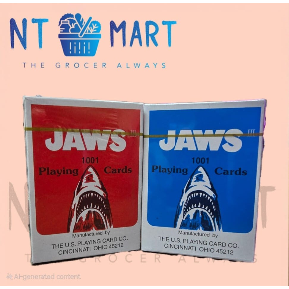 (WHOLESALES) JAWS III 1001 Playing Cards | Shopee Malaysia