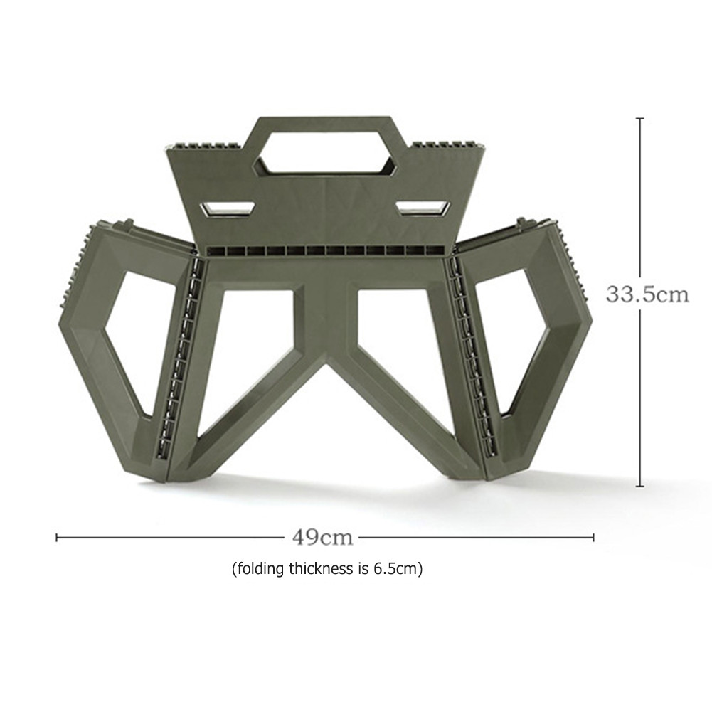 Camping Fishing Chair Portable Foldable Triangle Stool for Home Kitchen ...