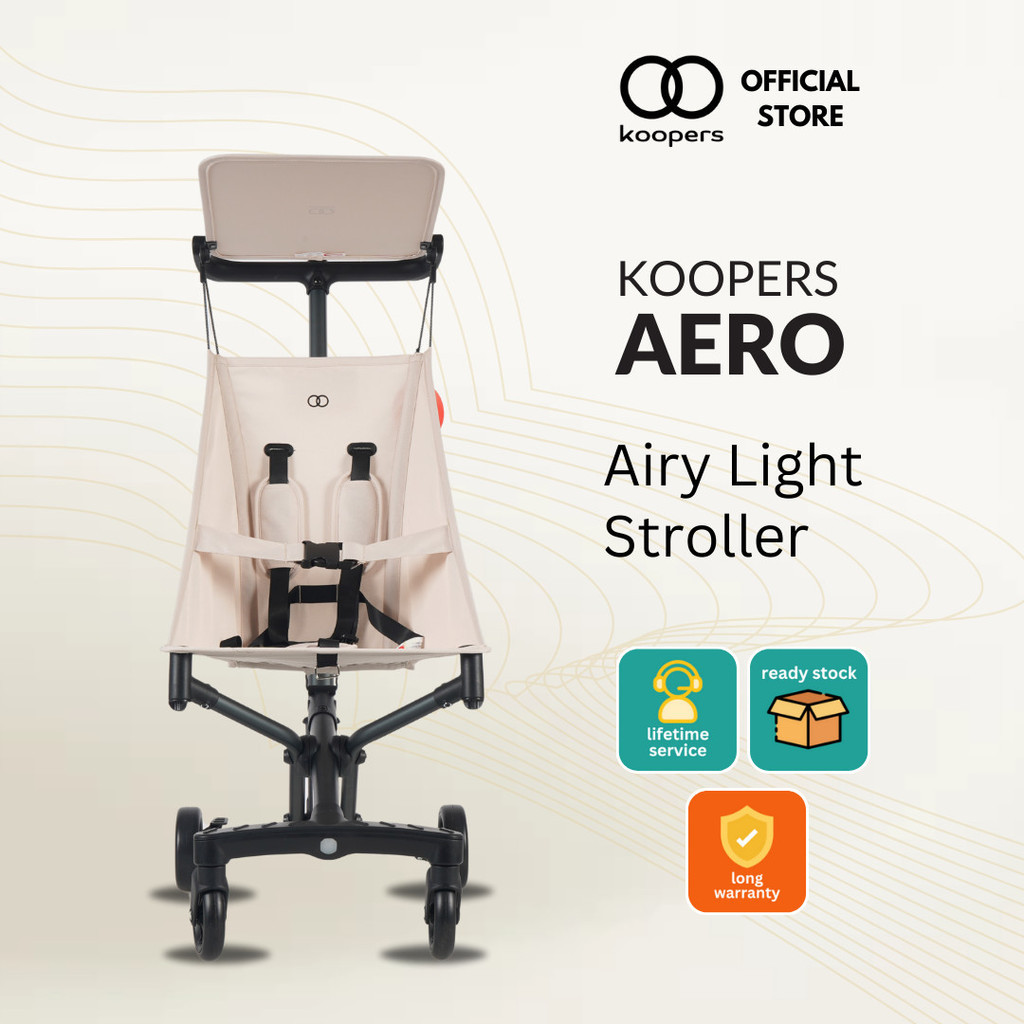 Koopers Aero (Original) Super Lightweight 2.8kg Cabin Size Stroller ...
