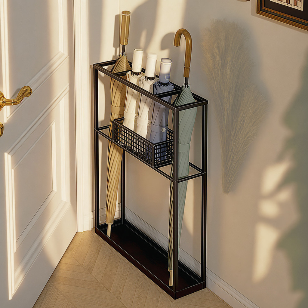Umbrella storage rack, household door storage rack for umbrellas ...