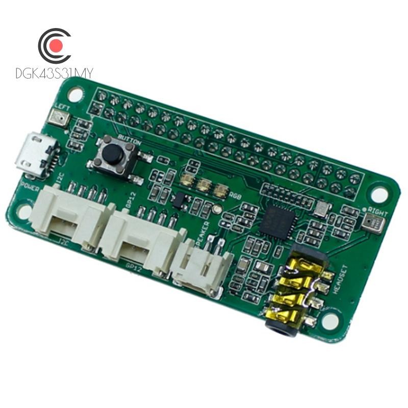 ReSpeaker 2-Mics Pi Hat for 4 Model B Voice Module Dual Microphone ...