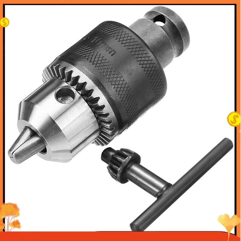 1.5-10mm 1/16 Inch - 3/8 Inch Capacity Key Drill Chuck Wrench Converter ...